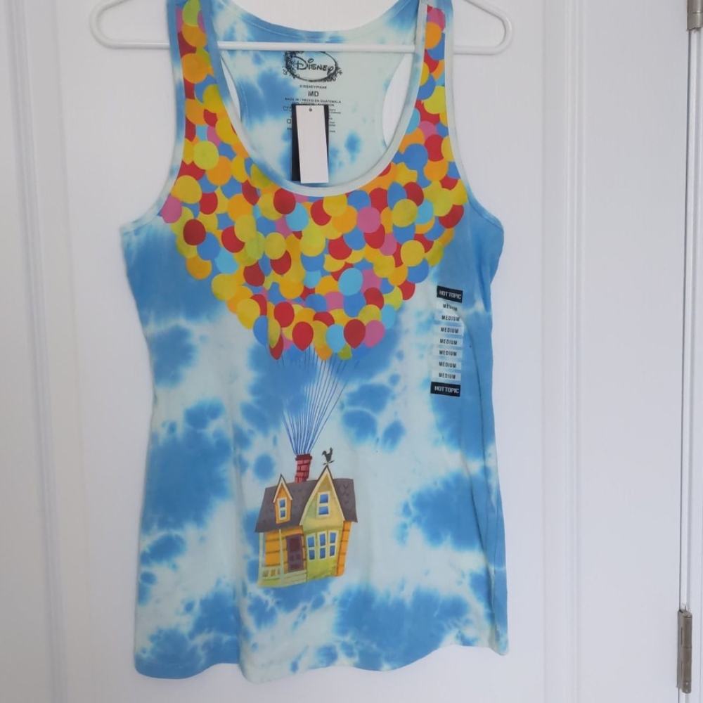 Disney Up Tie Dye Tank